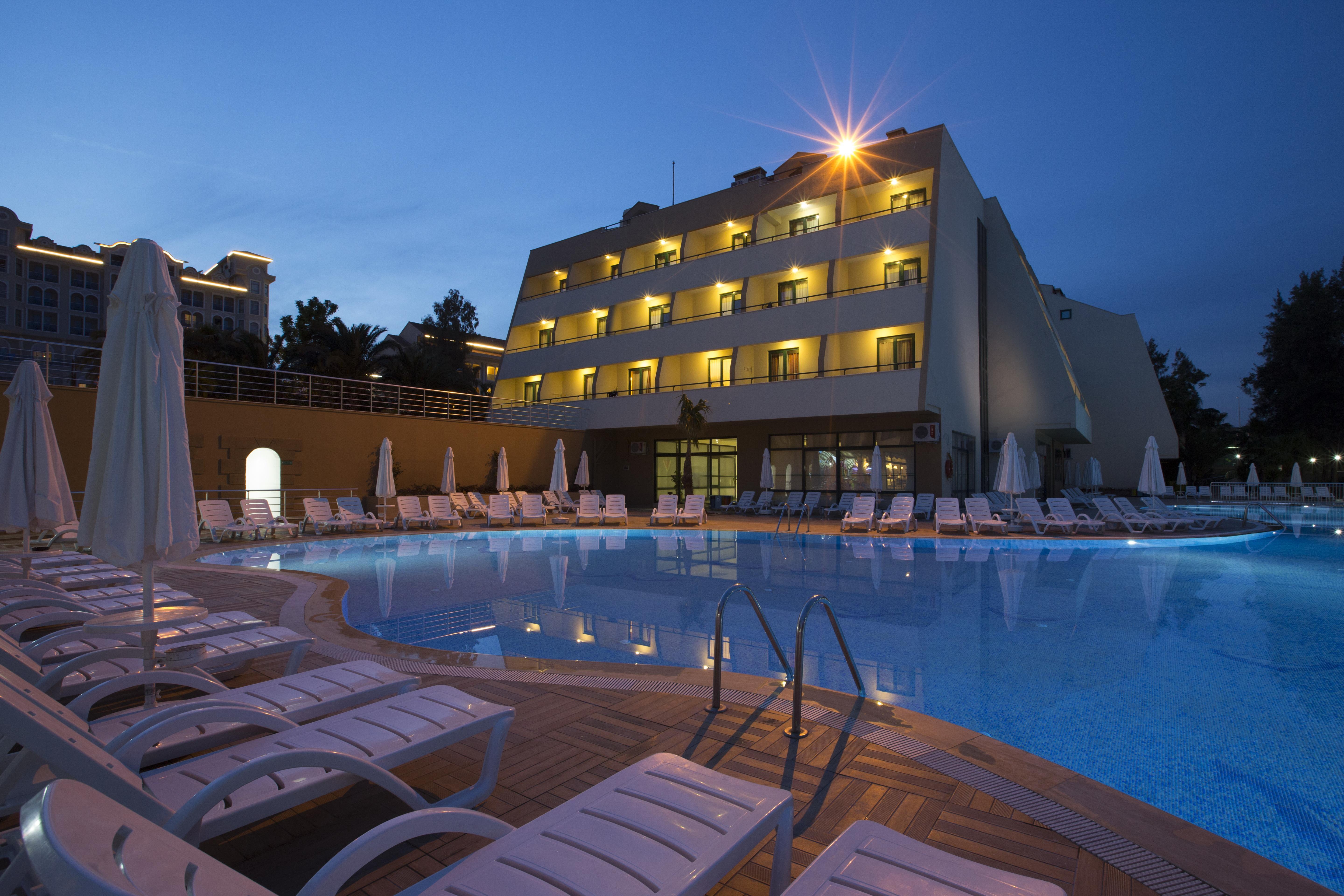 Grand Seker Hotel Сиде Экстерьер фото